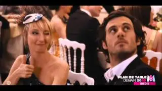 Plan de Table demain 20h50 M6 20 8 2014 audrey lamy franck dubosc