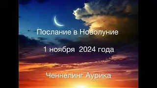 Важно‼️ Новолуние 1 ноября 2024