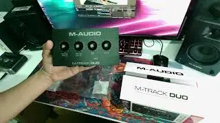 M-AUDIO MTRACK DUO - UNBOXING