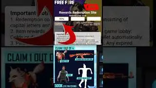 Today redeem code free fire 