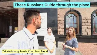 These Russian help me Guide this place | Indian in Yekaterinburg Russia