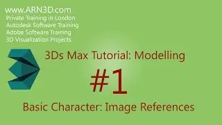 Tutorial: 3Ds Max: Modelling: #1: Basic Character: Image References