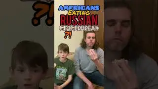 Would You Eat this? AMERICANS Eating RUSSIAN Gingerbread in Moscow! Будут ли американцы это есть?!