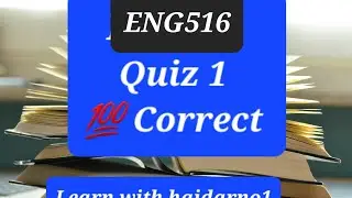 ENG516 Quiz.1  |Teaching Business Communication (Quiz 1 ) 