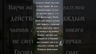 молитва латинских старцев на начало дня  🙏🙏🙏 #молитва #молитвы #мариннашиханова