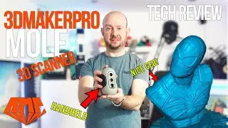 Is this Handheld 3D Scanner a Game Changer? - Lets See What the Mole Can Do!
