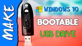 How To Make A Windows 10 Bootable USB Flash Drive | With Windows 10 File | No Coding | UPDATED! 2021