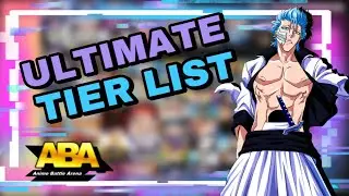 THE ULTIMATE ABA RANKED TIER LIST | Anime Battle Arena