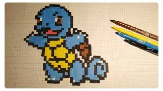 Pixel Art - Tuto - Carapuce - #7
