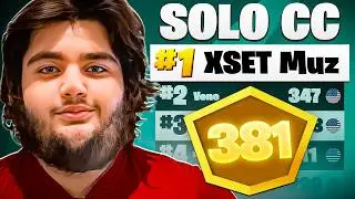 1ST PLACE SOLO CASH CUP - 381 POINTS 🥇