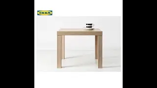 Original IKEA Lack side Table - Birch effect - Original IKEA Brand - Tool less Assembly - Imported