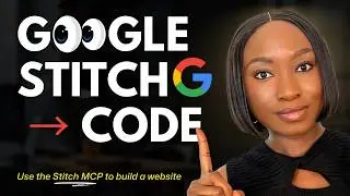 Google Stitch MCP Tutorial: Watch Me Convert a UI Design to Code in VS Code