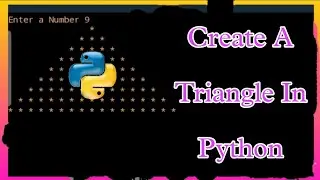 Creat A Triangle In Python 