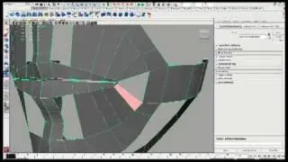 3d Modeling a Head in Maya- edge extrusion method (2/6)