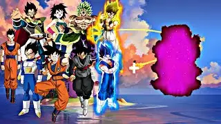 Dragonball characters in ultra ego (mode) subscribe for more
