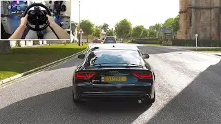 Audi RS7 Sportback - Thrustmaster T300RS Gameplay | Forza Horizon 4