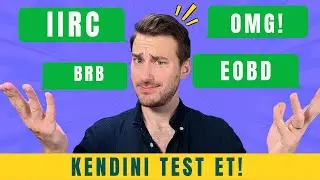 Bu İngilizce kısaltmalardan kaçını biliyorsun?