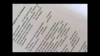 Complainte des étudiants