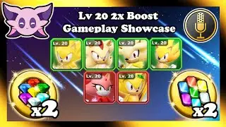 Level 20 Super 2x Boost Gameplay Showcase With Voice