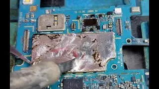 Remove Any Mobile Motherboard Shield Without Smd in a Safe Way.