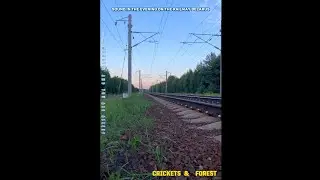 10 min sounds along railway july