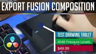 How to Import and Export Fusion Compositions as Settings Files | Resolve 15 Tutorial