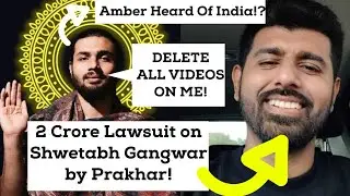 Prakhar ke Pravachan Files 2 crore Lawsuit on Shwetabh Gangwar!😱