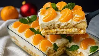 Tangerine Tiramisu | Recipe That Drive The WORLD Crazy | Cooking Craft
