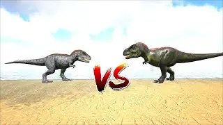 T-Rex VS Jurassic Park T-Rex (mod) | ARK Survival Evolved 2021