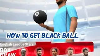 How To Get Black Ball in English League Stars / BLACK BALL TRICK PES 2020 MOBILE
