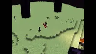 Enderman teaming up on Doii The Dino