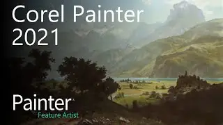Corel Painter 2021 - Master study 8 (Davey Baker)
