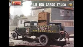 GAZ AA, Review in box( Miniart 1/35)