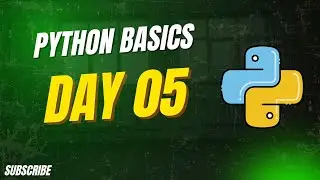 Understanding Error Handling in Python | Try, Except, Else, Finally Explained | Day-05