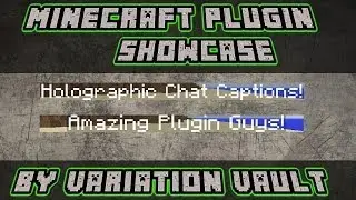 Minecraft Bukkit Plugin - Holographic Chat Captions - RPG chat!