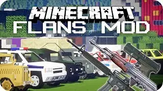 Шок как просто установить мод flans,Shock how easy it is to install flans mod.