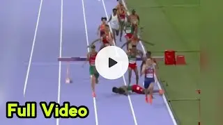 WHY/HOW?? Ethiopia’s Lamecha Girma stretchered off track after falling | ለሜቻ ግርማ
