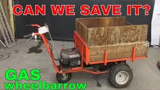 Trashed Engine Powered Wagon. Let's Fix It.