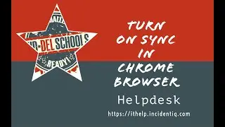Turn on Sync in Chrome