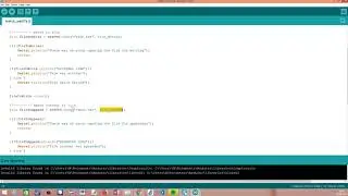 ESP32 Arduino SPIFFS: Append content to file