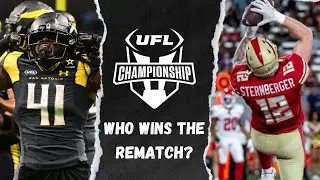 BREAKDOWN OF THE UFL TITLE | The Rematch - Stallions vs Brahmas