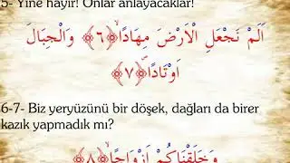 Kur'an-ı Kerim'de Düz dünya işaretleri 2