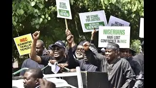 Atiku Lead Protest To INEC Headquarters In Abuja | AS E DEY HOT LIVE (MAR 6)