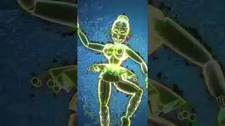 Анимация Системная Ошибка Баллора из FNAF AR (Animation System Error Ballora from FNAF AR)