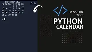 How to Make A Calendar In Python | Only In 4 Lines Of Codes