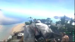 Ark catapult one shot!