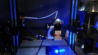 PCB Laser Etching on a CR-10 5 Watt