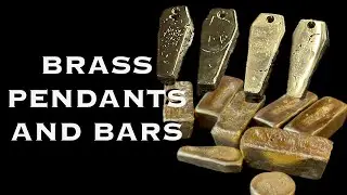 Making Brass Pendants & Bars From Scrap!