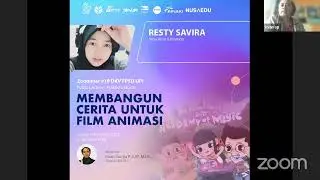 kuliah dosen praktisi “membangun cerita untuk film animasi” bersama story artist & creative director