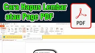 Cara Hapus Lembar atau Page PDF 